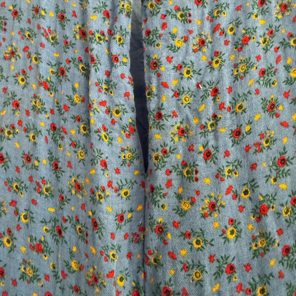 Madewell Tie-Sleeve Tiered Midi Dress in Calico Floral - Picture 8 of 8